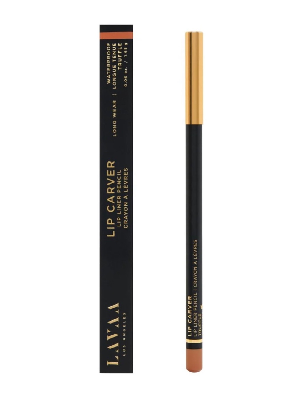 LAVAA Lip Carver Soft Lip Pencil in Truffle 1.65g BRAND NEW IN BOX - Picture 2 of 2